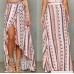 Voguard Womens Ethnic Print Maxi Skirt Wrapped Beach Bathing Suit Cover up Dress B079BPZ8CL